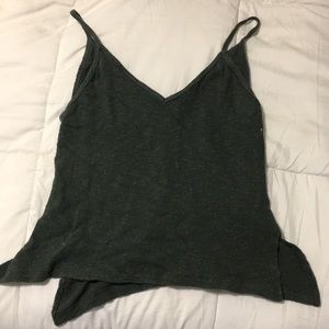 Green tank top